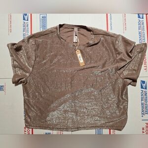 SKIMS Glitter Crop Top, Size 3X